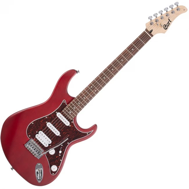 Guitarra eléctrica Cort G110 Open Pore Black Cherry