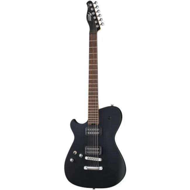 Guitarra eléctrica Cort MBM-2H-LH Matthew Bellamy Satin Black para zurdos