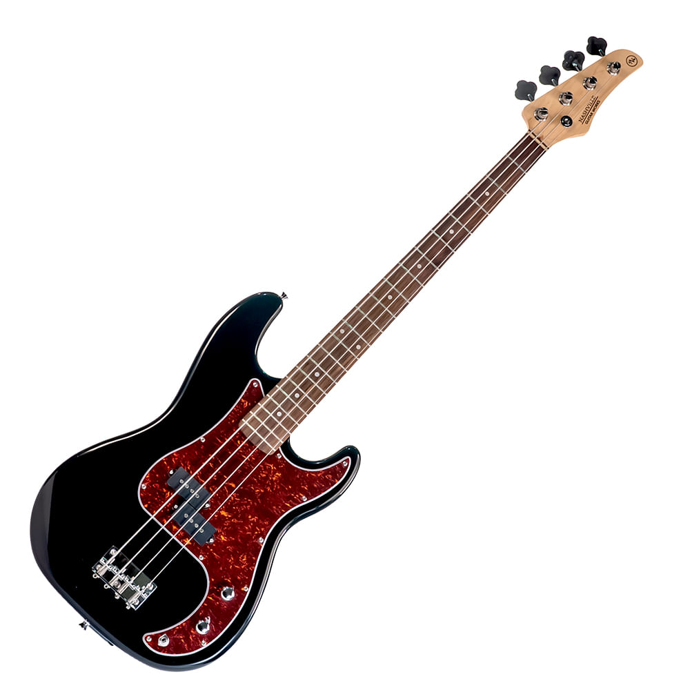 Bajo Eléctrico Nashville Guitar Works 210BK Black 4 Cuerdas