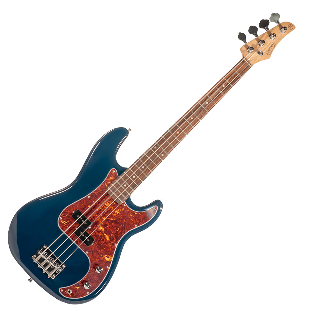 Bajo Eléctrico Nashville Guitar Works 210BL Blue 4 Cuerdas