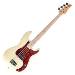 Bajo Eléctrico Nashville Guitar Works 215IV Ivory 4 Cuerdas