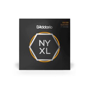 Cuerdas D'Addario NYXL Regular Light 7-String para Guitarra Eléctrica 10-59 (NYXL1059)