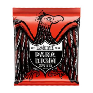 Cuerdas Ernie Ball Skinny Top Heavy Bottom Slinky Paradigm 7-String para Guitarra Eléctrica 10-62 (P02030)