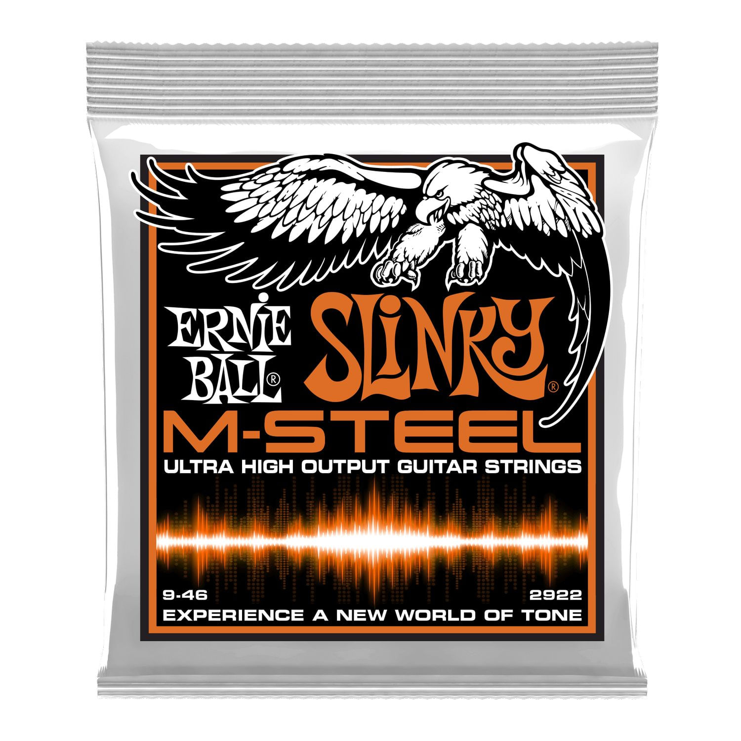 Cuerdas Ernie Ball Hybrid Slinky M-Steel para Guitarra Eléctrica 9-46 (P02922)