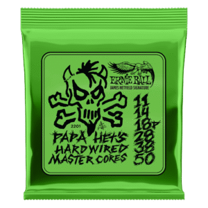 Cuerdas Ernie Ball Papa Het's Hardwired Master Core Signature para Guitarra Eléctrica 11-50 (P02201)
