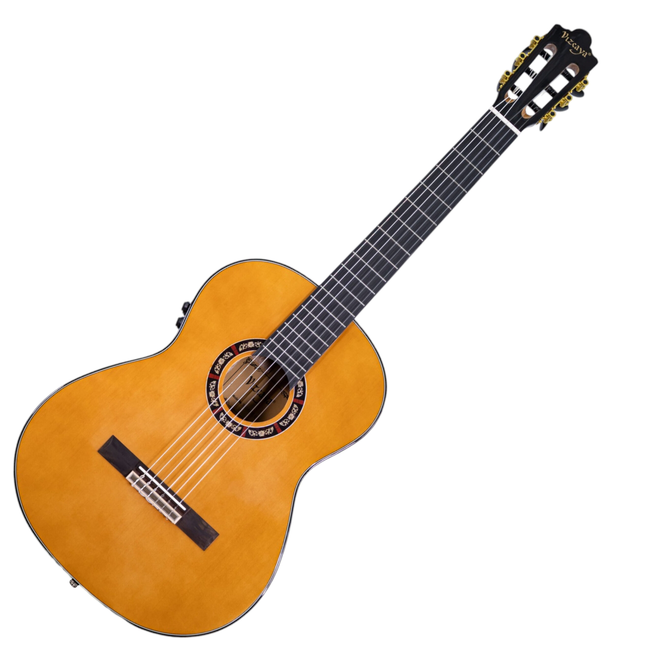 Guitarra Clásica Electroacústica Vizcaya BASAURI-EQ