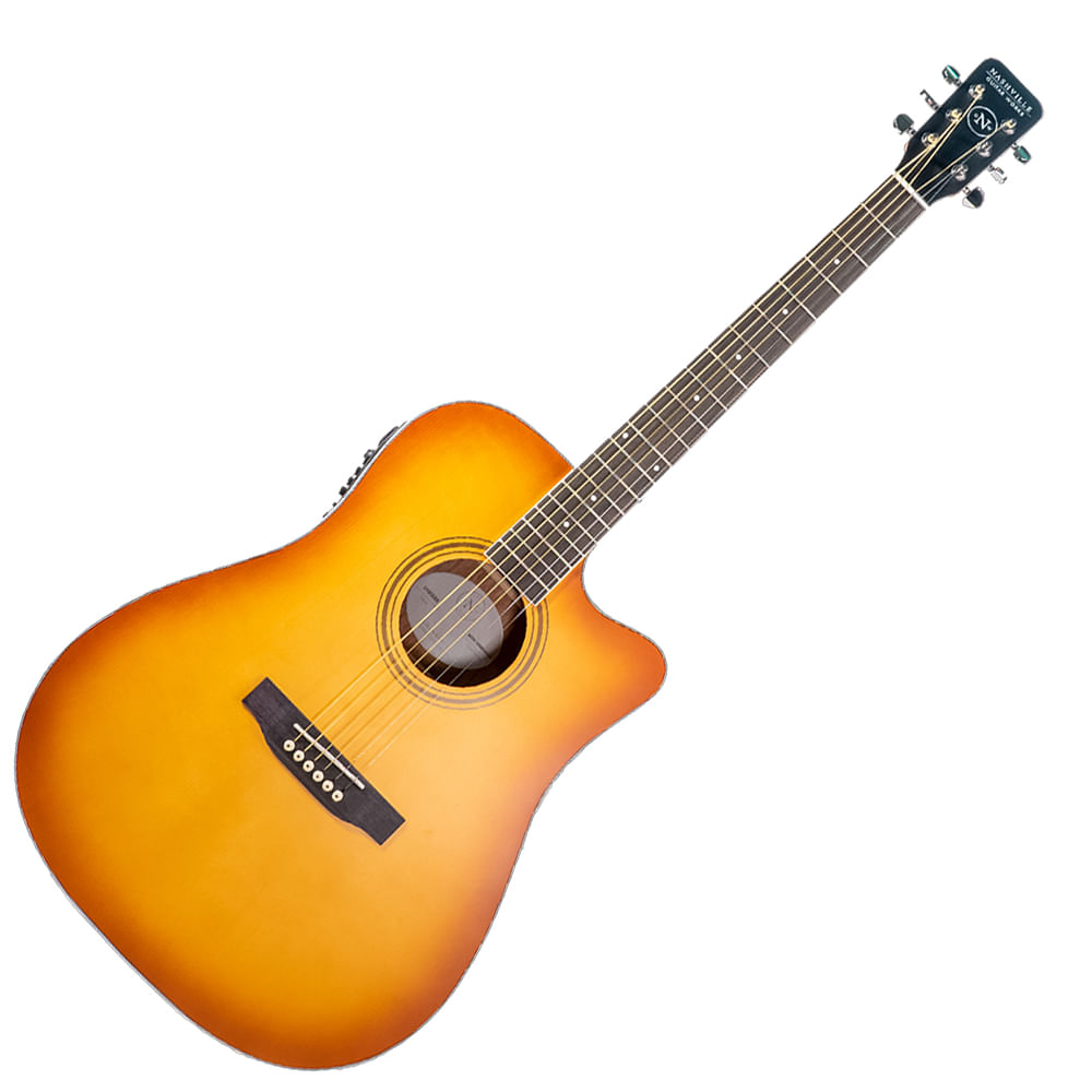 Guitarra Electroacústica Nashville Guitar Works D10CEEB