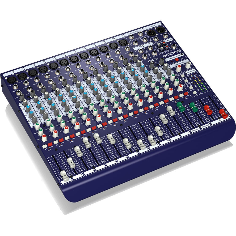 Mixer Analógico Midas DM16