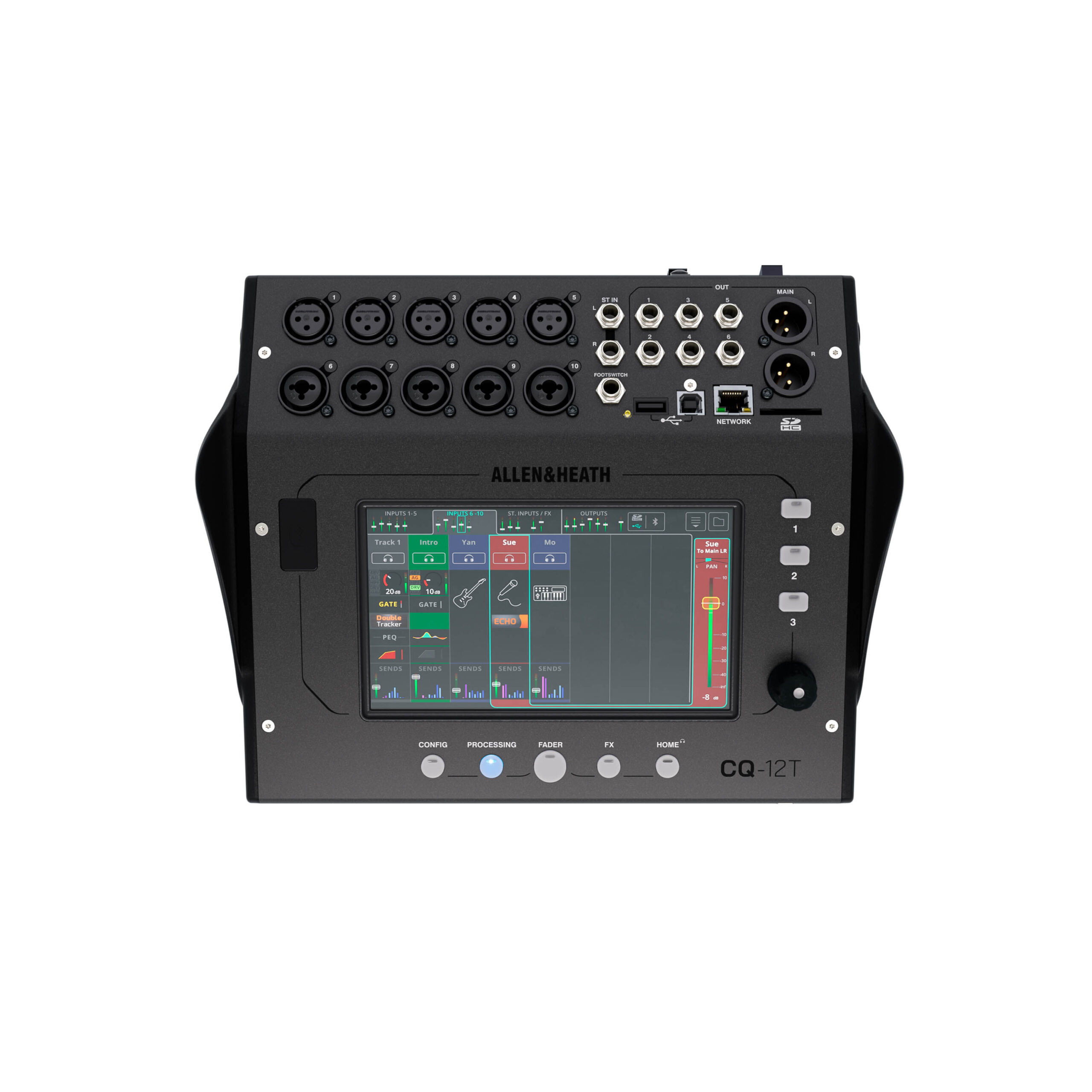 Mixer Digital Allen & Heath CQ-12T