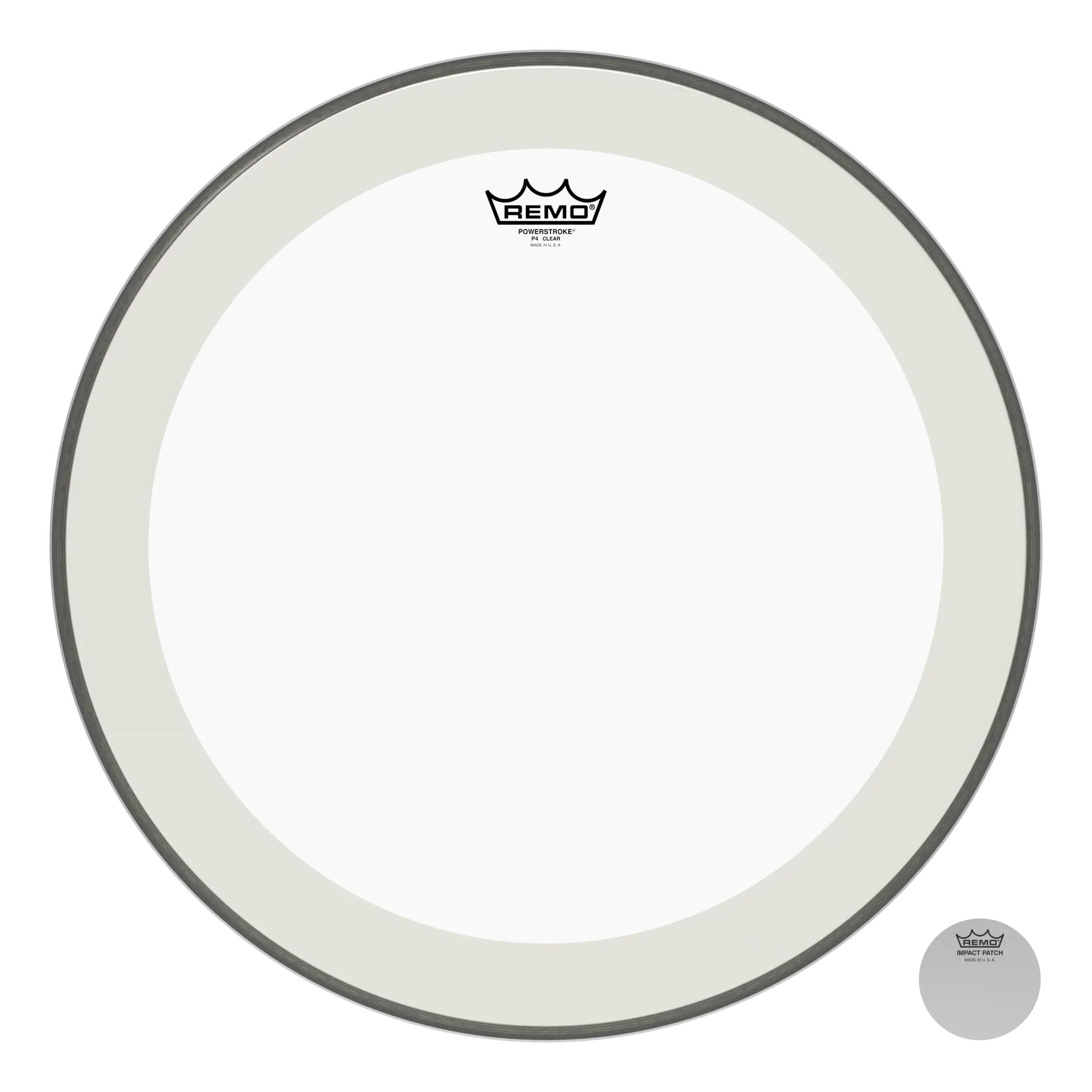 Parche Remo Powerstroke 4 Clear 20"