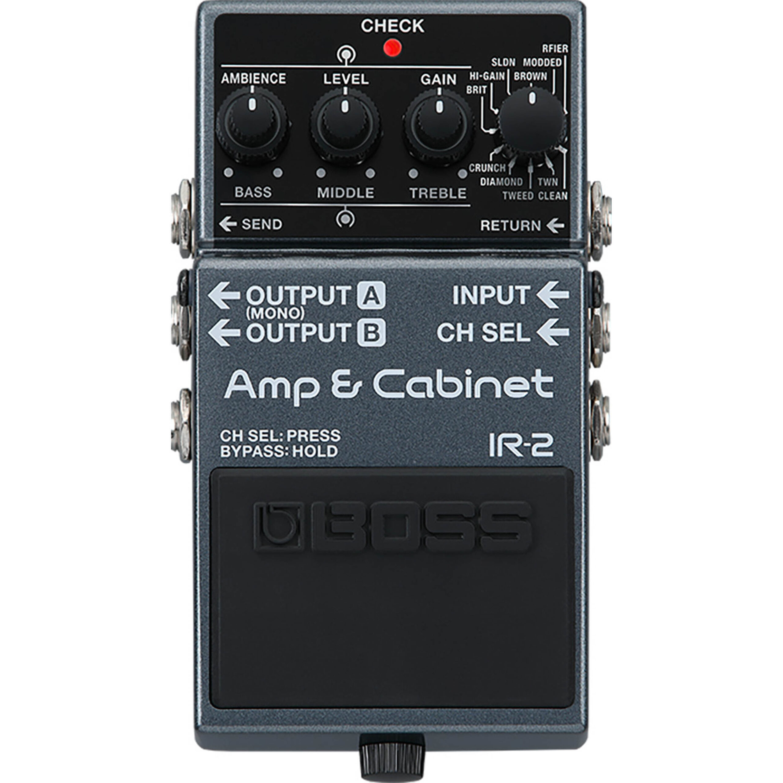 Pedal Simulador de Amplificador y Gabinete BOSS IR-2