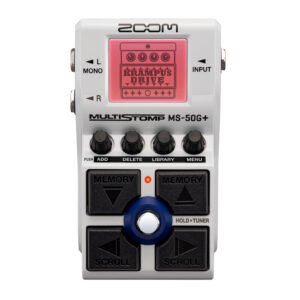 Pedalera Multi FX para Guitarra Zoom MS-50G+