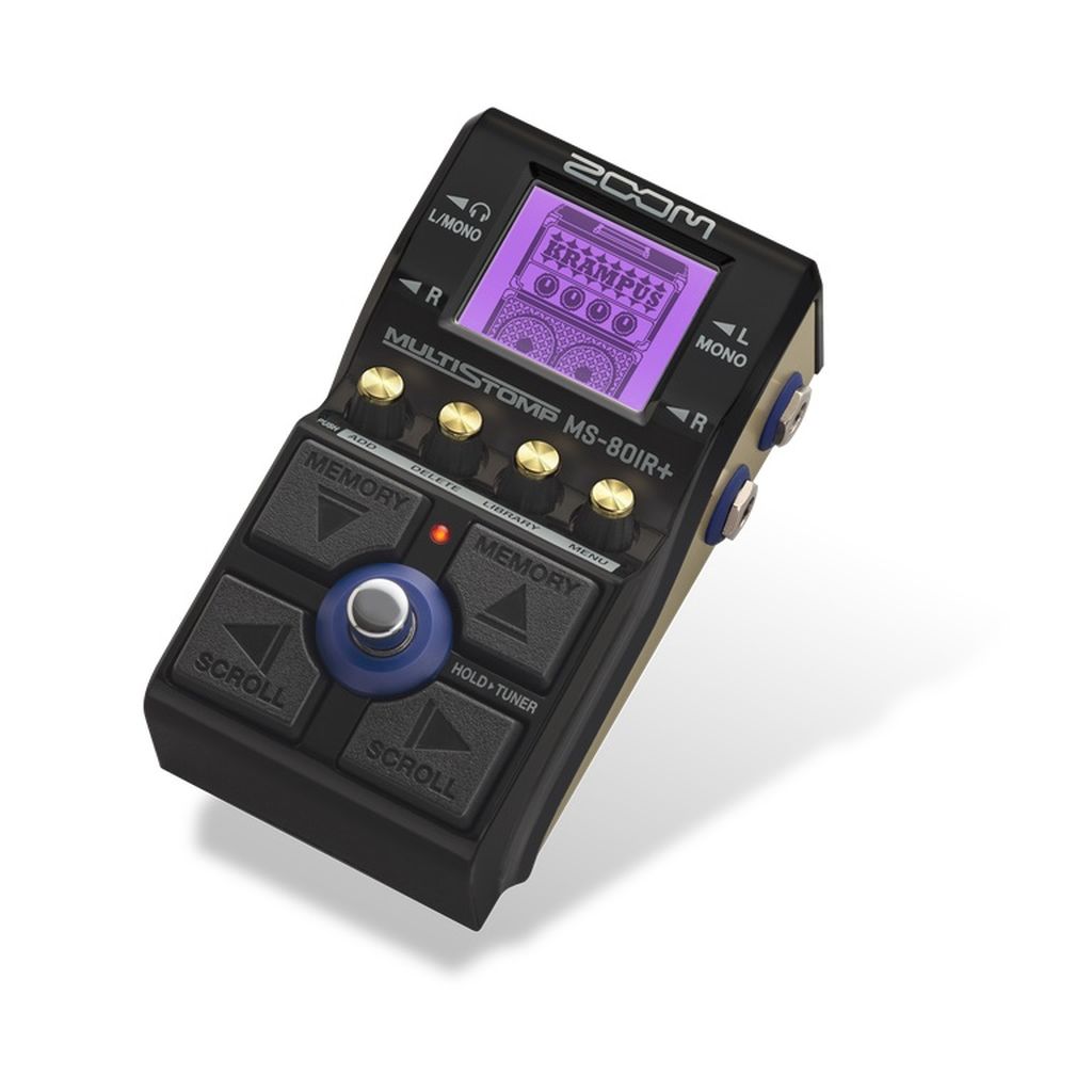 Pedal Simulador de Amplificador y Gabinete Zoom MS-80IR+