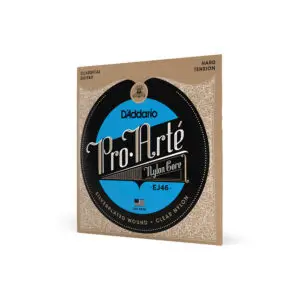 Cuerdas D'Addario Pro-Arté Nylon Hard Tension para Guitarra Clásica (EJ46)