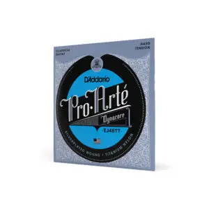 Cuerdas D'Addario Pro-Arté Dynacore Titanium Hard Tension para Guitarra Clásica (EJ46TT)