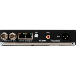 Tarjeta Dante A/D Focusrite ISA ADN2