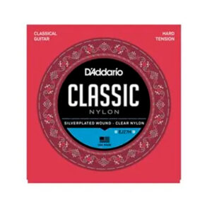 Cuerdas D'Addario Classic Nylon Student Hard Tension para Guitarra Clásica (EJ27H)