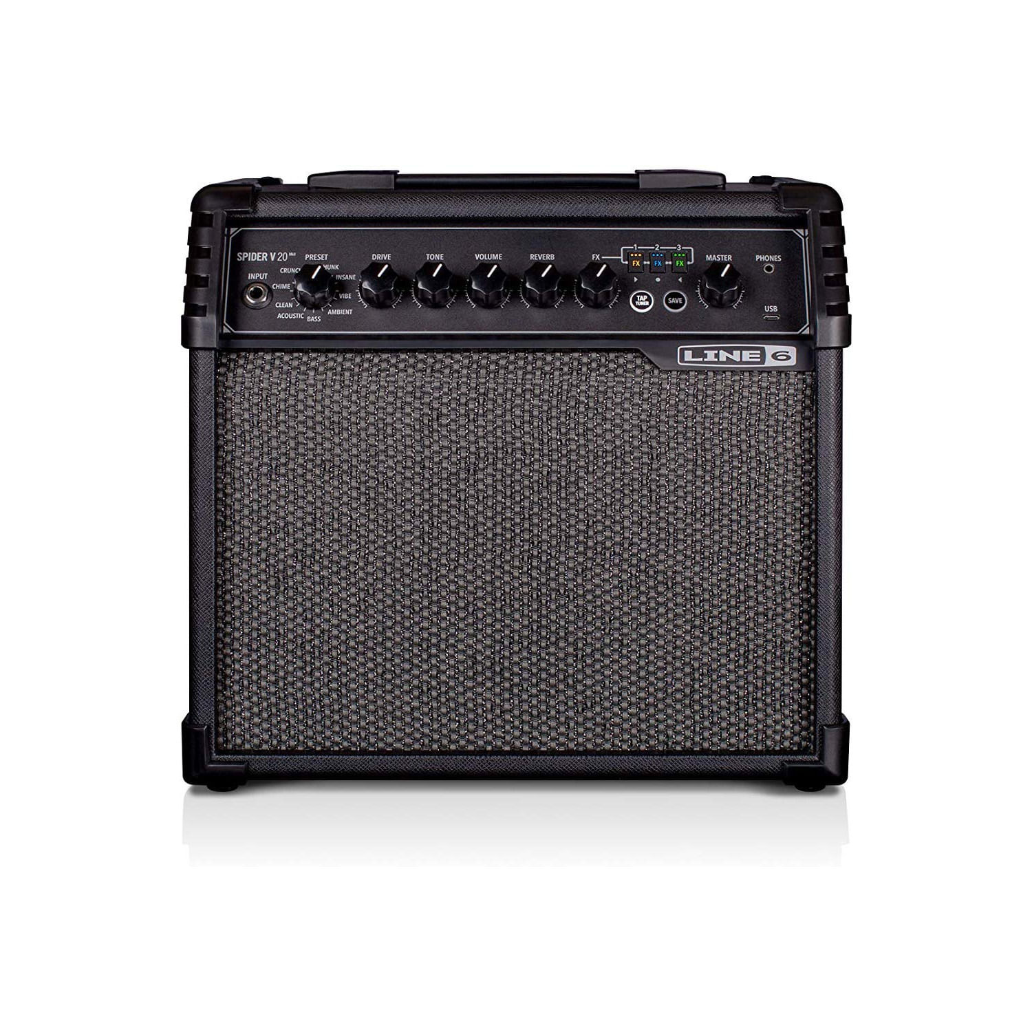 Amplificador Combo para Guitarra Eléctrica Line 6 SPIDER V 20 MKII 20W
