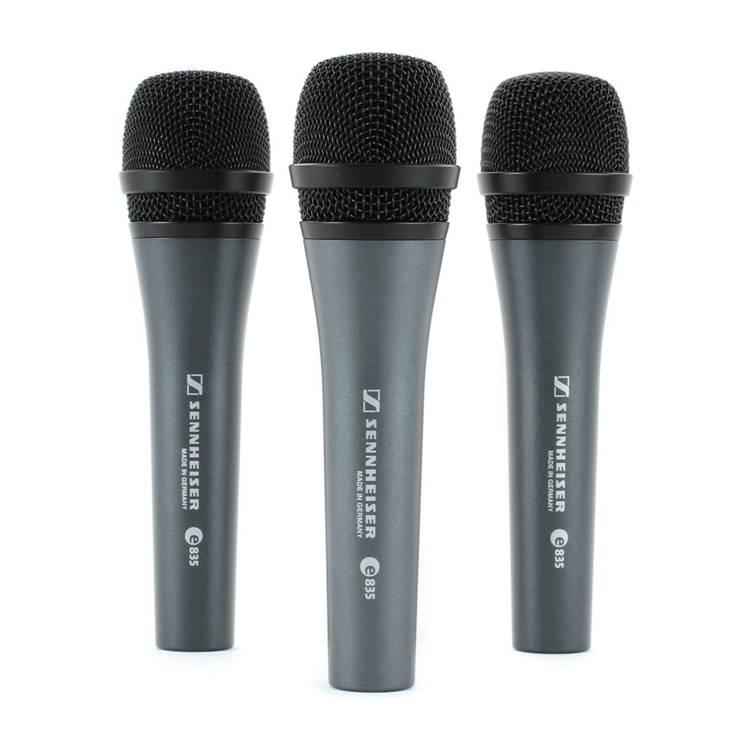 Pack de Micrófonos Sennheiser 3-PACK E835