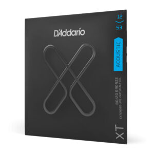 Cuerdas D'Addario XT 80/20 Bronze Light para Guitarra Acústica 12-53 (XTABR1253)