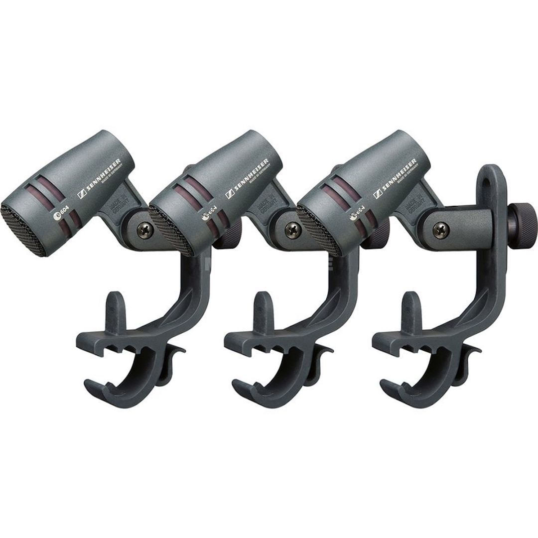 Pack de Micrófonos Sennheiser 3-PACK E604