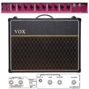 Amplificador Combo para Guitarra Eléctrica VOX AC30C2 30W