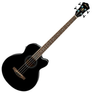 Bajo Electroacústico Ibanez AEB8E BK 4 Cuerdas