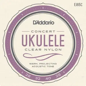 Cuerdas D'Addario Pro-Arté Nylon para Ukelele Concierto (EJ65C)