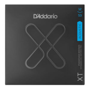 Cuerdas D'Addario XT Phosphor Bronze Light para Guitarra Acústica 12-53 (XTAPB1253)