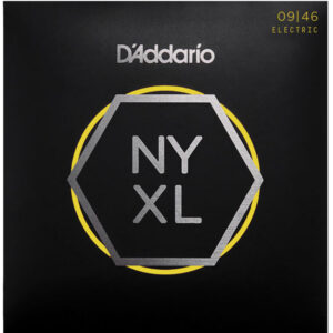 Cuerdas D'Addario NYXL Super Light Top/Regular Bottom para Guitarra Eléctrica 09-46 (NYXL0946)