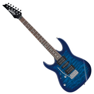 Guitarra Eléctrica Ibanez GRX70QAL TBB Zurda