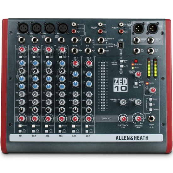Mixer Analógico Allen & Heath ZED1002/X