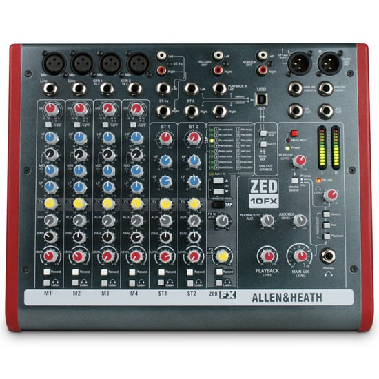 Mixer Analógico Allen & Heath ZED10FX/X