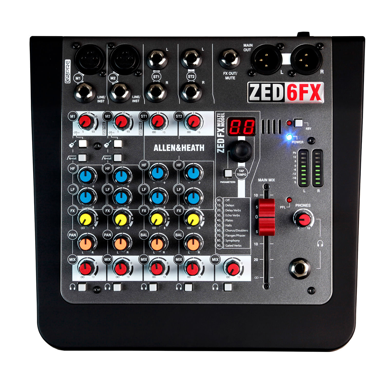 Mixer Allen & Heath ZED6FX/X