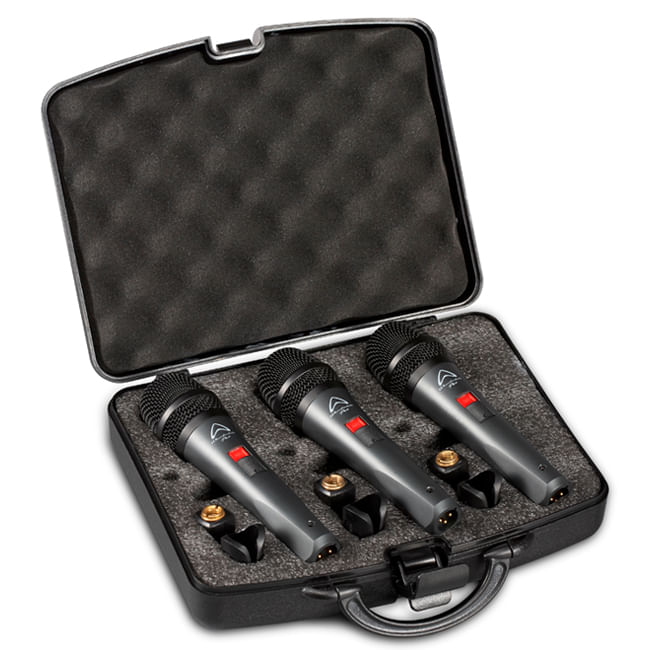 Pack de Micrófonos Wharfedale DM-5.0S-3pcs/Pack