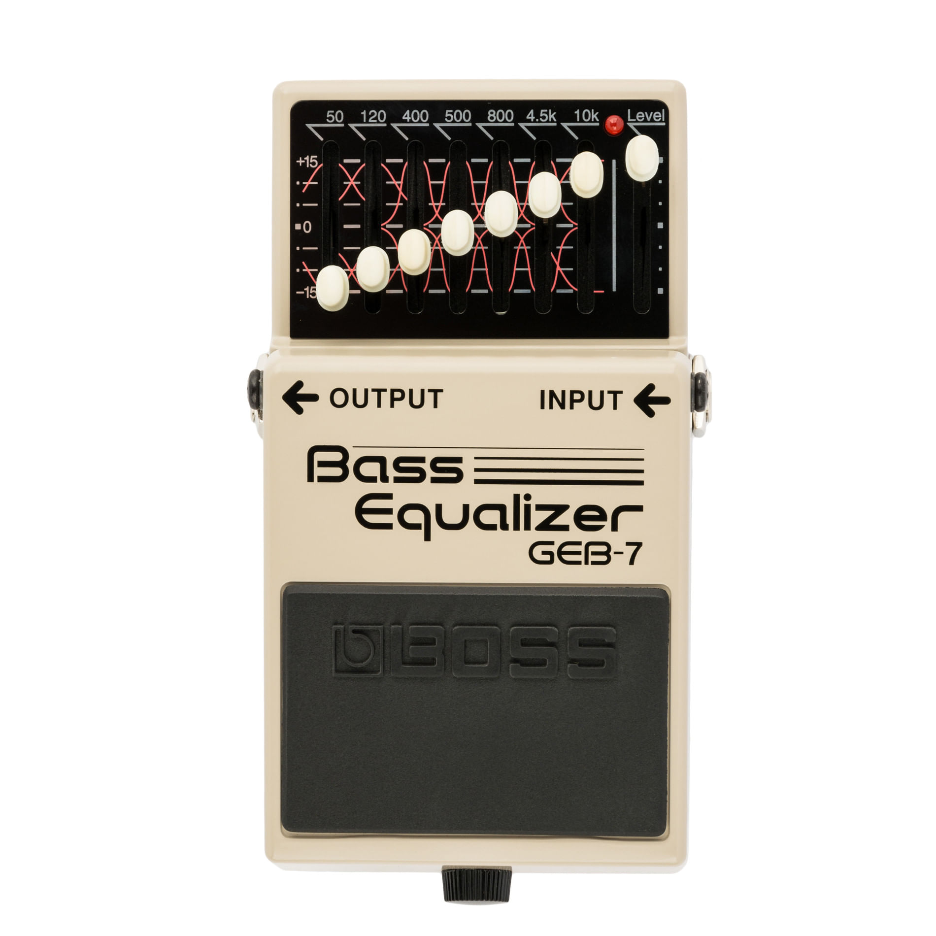 Pedal Ecualizador para Bajo BOSS GEB-7